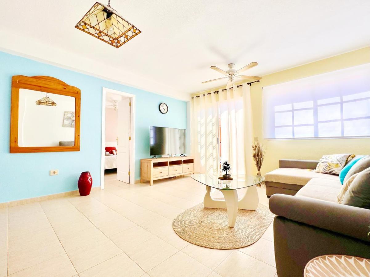 !!! Relaxing View, The Heights Apartment With Terrace And Heated Pools, Los Cristianos 洛斯克里斯蒂亚诺斯 外观 照片