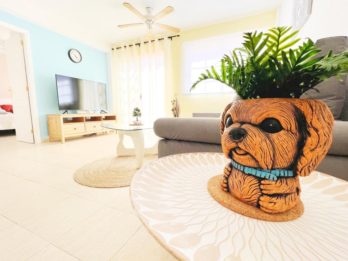 !!! Relaxing View, The Heights Apartment With Terrace And Heated Pools, Los Cristianos 洛斯克里斯蒂亚诺斯 外观 照片