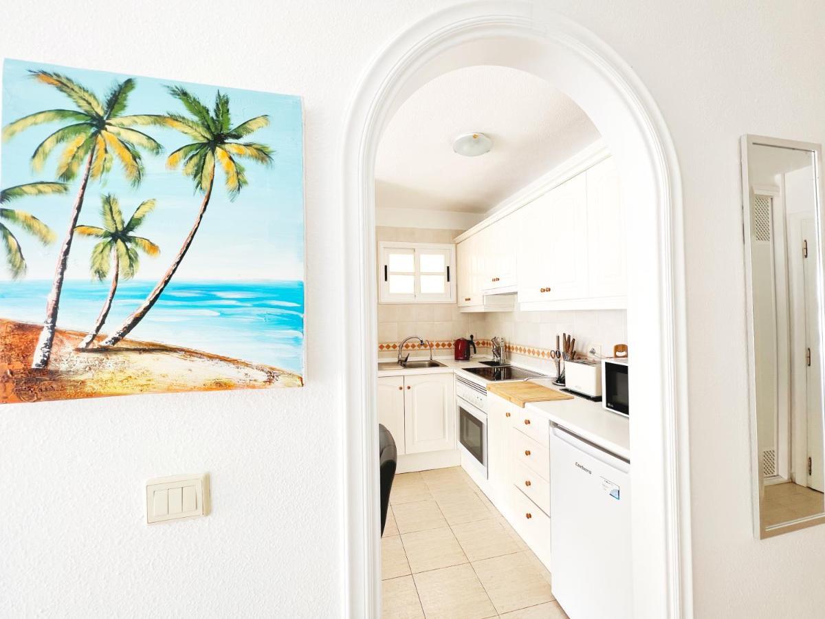 !!! Relaxing View, The Heights Apartment With Terrace And Heated Pools, Los Cristianos 洛斯克里斯蒂亚诺斯 外观 照片