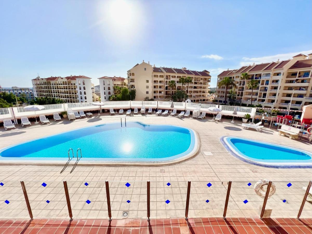 !!! Relaxing View, The Heights Apartment With Terrace And Heated Pools, Los Cristianos 洛斯克里斯蒂亚诺斯 外观 照片