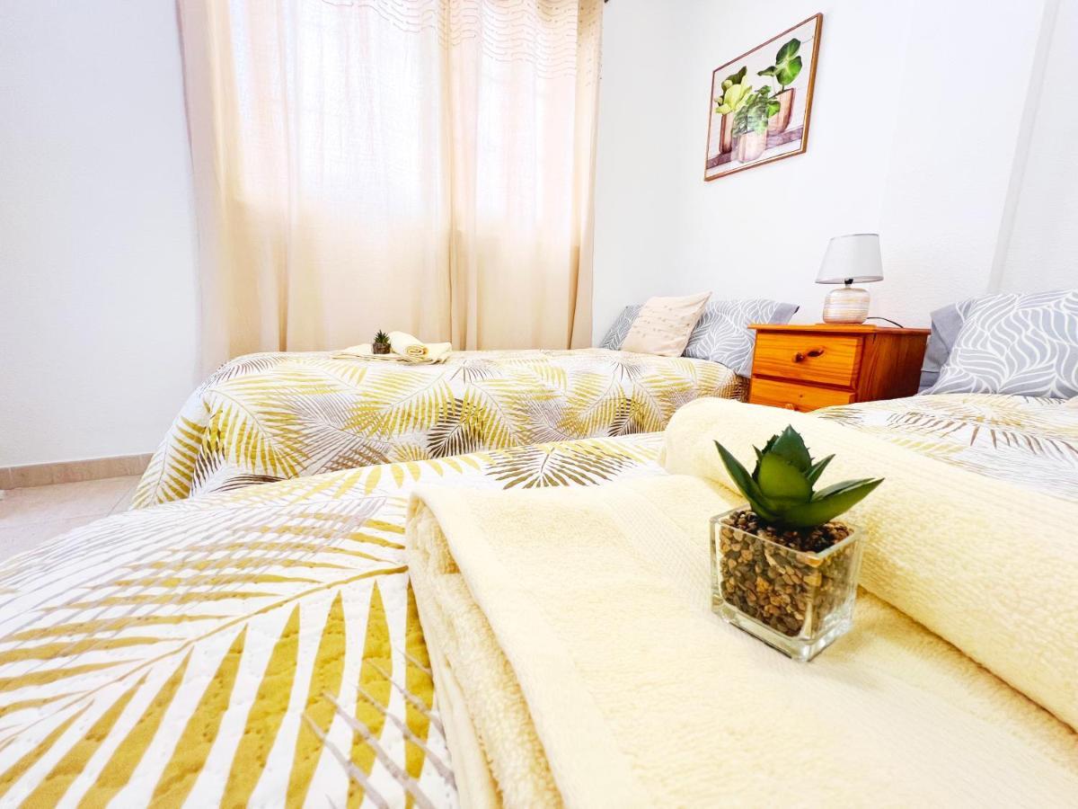 !!! Relaxing View, The Heights Apartment With Terrace And Heated Pools, Los Cristianos 洛斯克里斯蒂亚诺斯 外观 照片