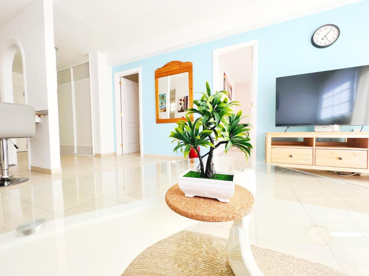 !!! Relaxing View, The Heights Apartment With Terrace And Heated Pools, Los Cristianos 洛斯克里斯蒂亚诺斯 外观 照片
