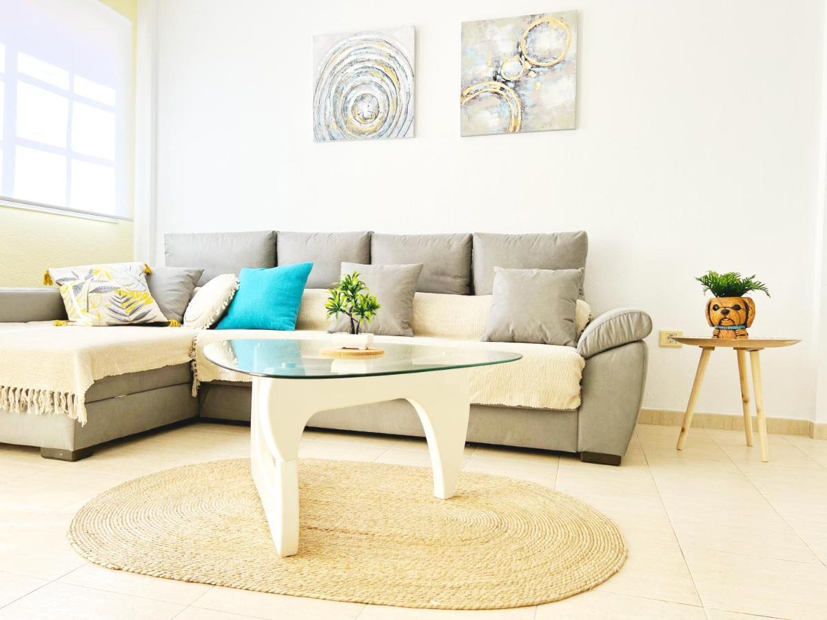 !!! Relaxing View, The Heights Apartment With Terrace And Heated Pools, Los Cristianos 洛斯克里斯蒂亚诺斯 外观 照片